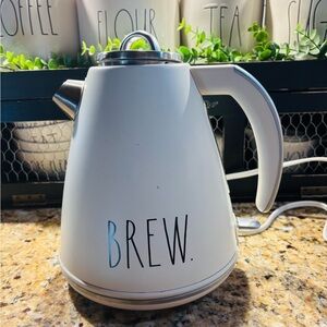 Rae Dunn Electric Kettle – “BREW”